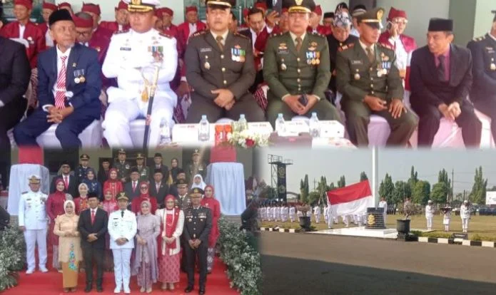 Mayor Inf Sugiyanto Kasdim 0819 Pasuruan Ikuti Upacara Peringatan HUT RI Ke 81