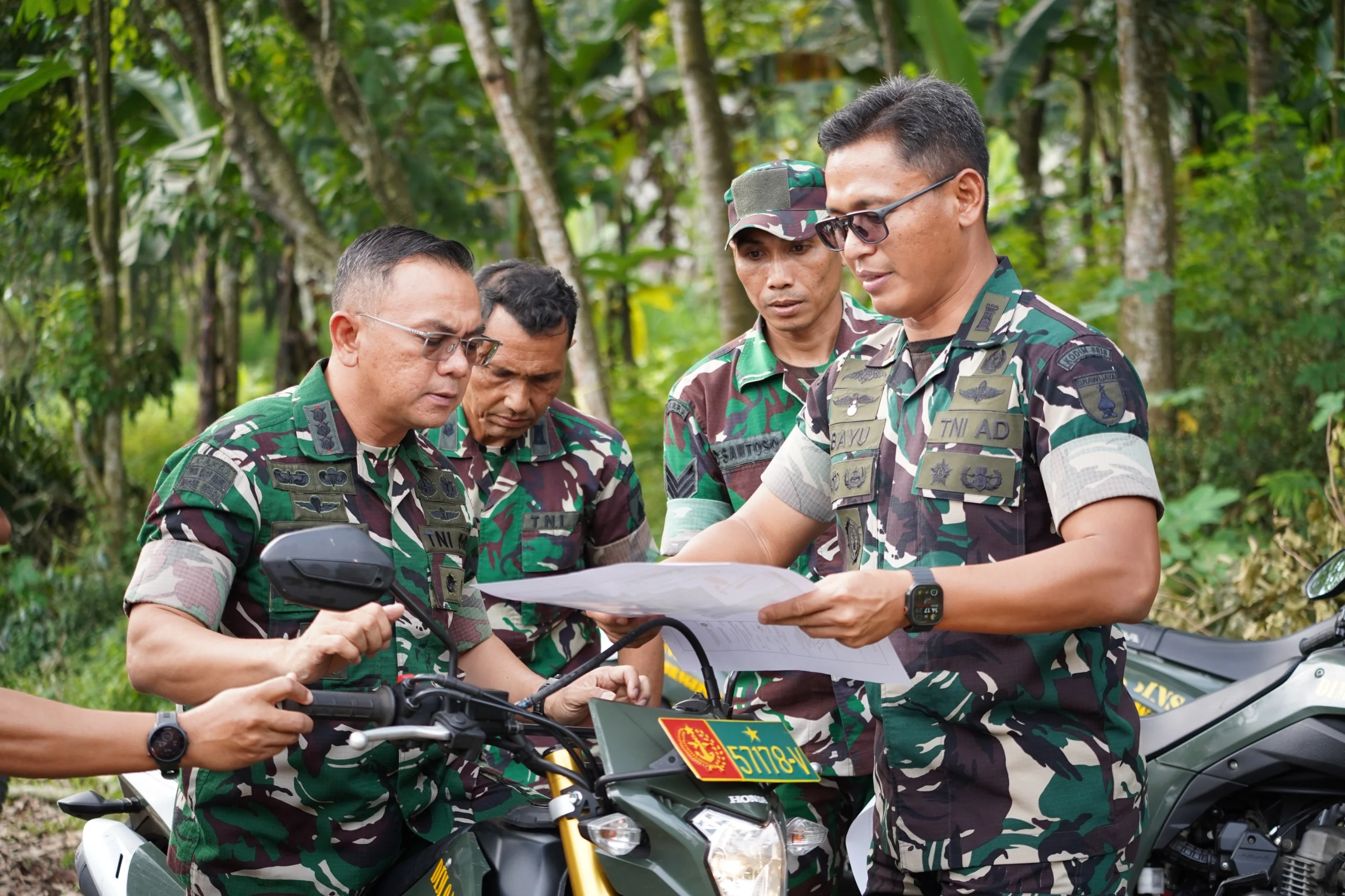 Danrem 083/Bdj Tinjau Calon Markas Yon TP, Wujud Sinergi Pertahanan dan Pembangunan Daerah