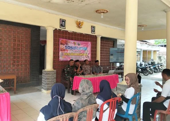 Koramil 0824-08/Mayang Dukung Sosialisasi Pencegahan Penyalahgunaan Narkoba di Desa Seputih, Wujudkan Generasi Muda yang Sehat dan Produktif