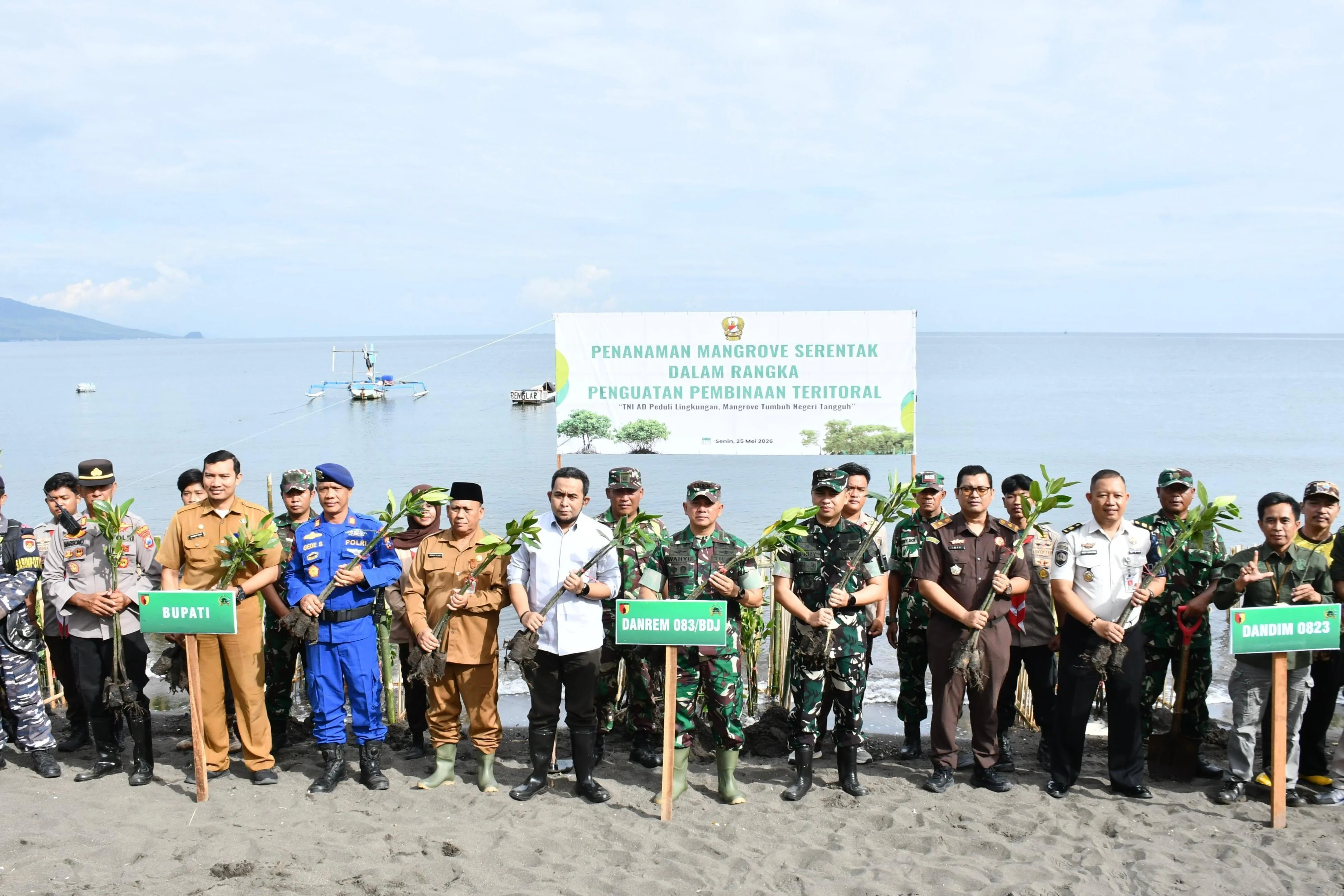 Mangrove Planting at Sedulur Beach Aims to Prevent Coastal Abrasion and Preserve Marine Ecosystems