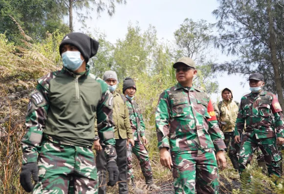 Pastikan Bromo Aman, Dansektor Tinjau Langsung P30 Probolinggo